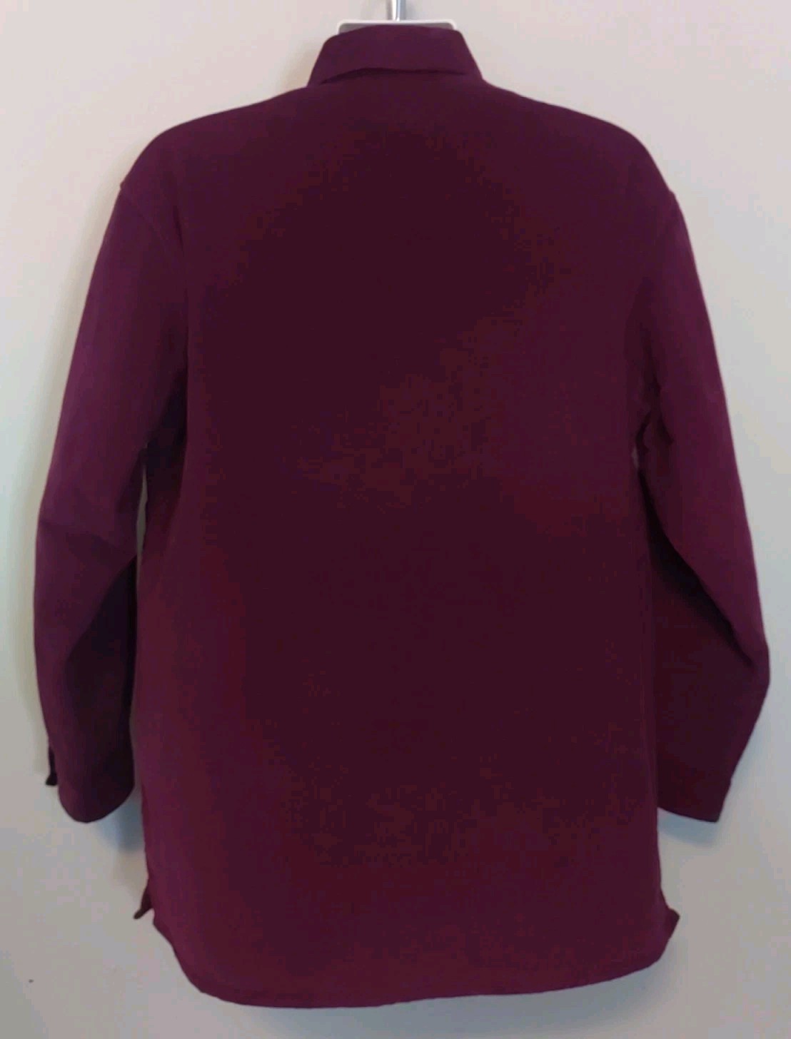 Timber Trail Men Brick Red Corderoy Insulated Shirt Jacket Size M