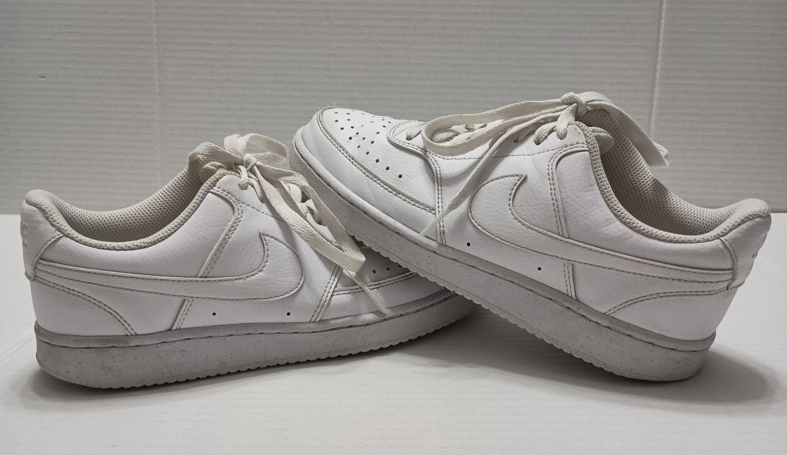 Size 7.5 – Nike Court Vision Low Triple White DH2987-100 Sneakers Mens Shoes