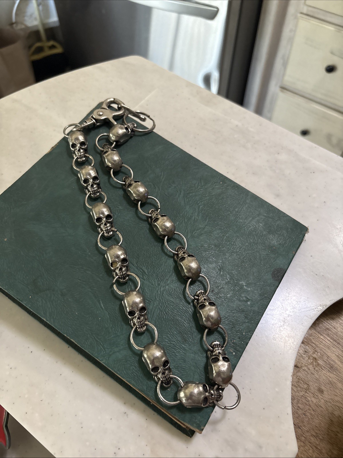 Wallet Skull Chain