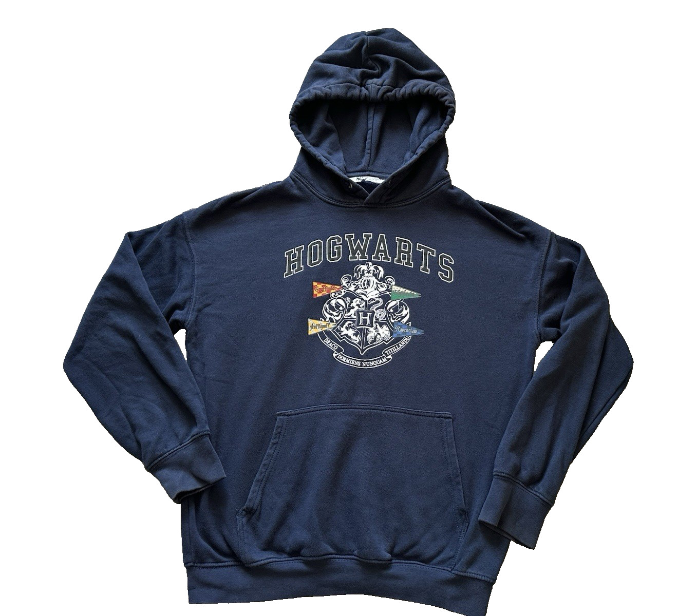 H&M Hogwarts Emblem Harry Potter Hoodie Youth 10-12Y w/ House Flags Gryffindor