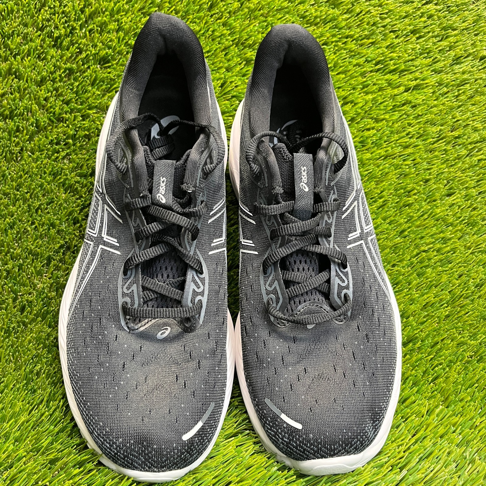 Asics Gel-Cumulus 26 Mens Size 10 Black White Athletic Running Shoes Sneakers