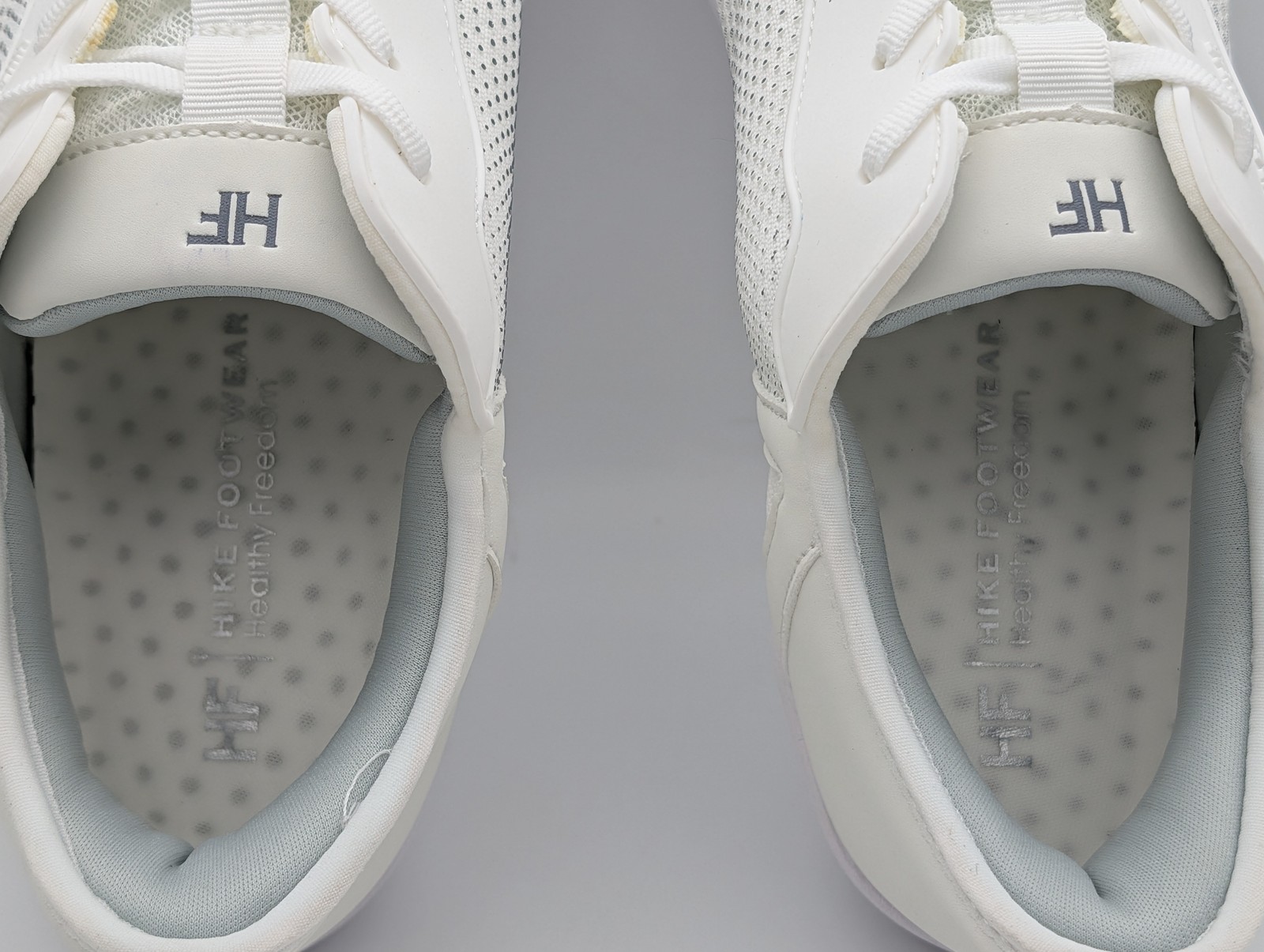 Hike Footwear HF Stride White W 14 M 12 Sneakers Shoes Walking Athletic Mesh