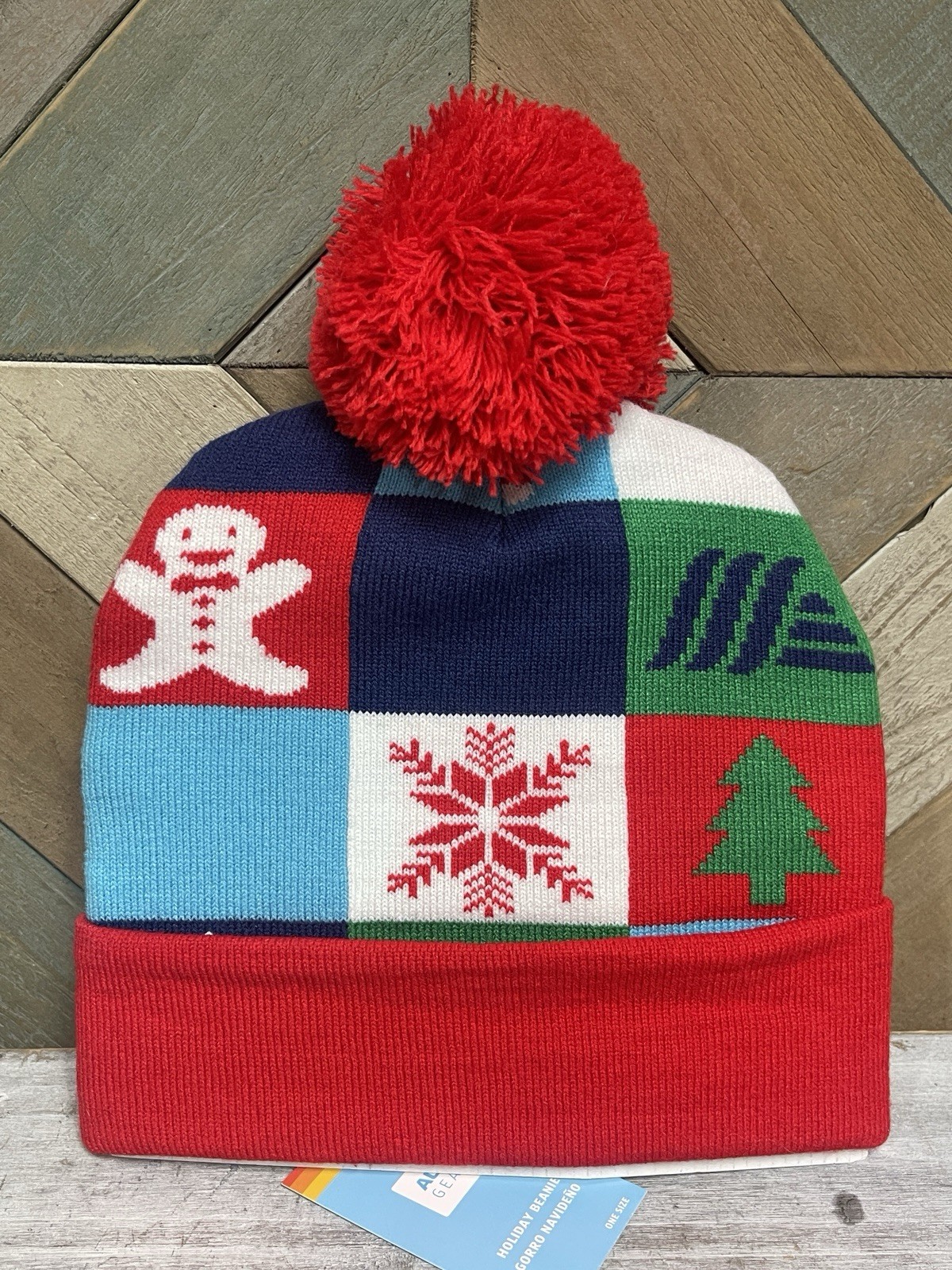 ALDI Gear Christmas Holiday Winter Beanie Hat – 2024 – I Love (Heart) Aldi NWT