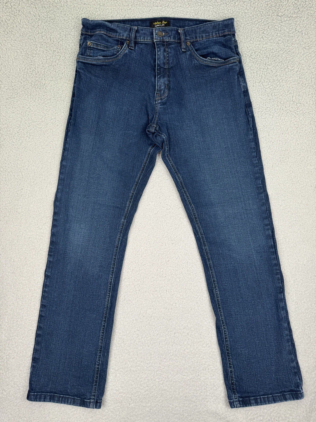 Urban Star Jeans Men’s 36 x 32 Blue Estilo Regular Fit Straight Flex Denim Pants