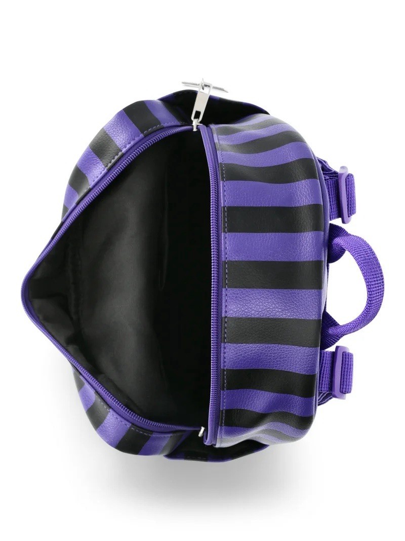 Accessory Innovations Wednesday Addams Nevermore Academy Striped Mini Backpack