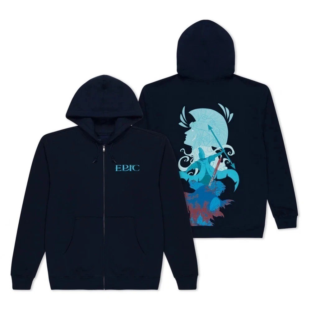 Epic The Musical Warrior of the Mind Zip Hoodie
