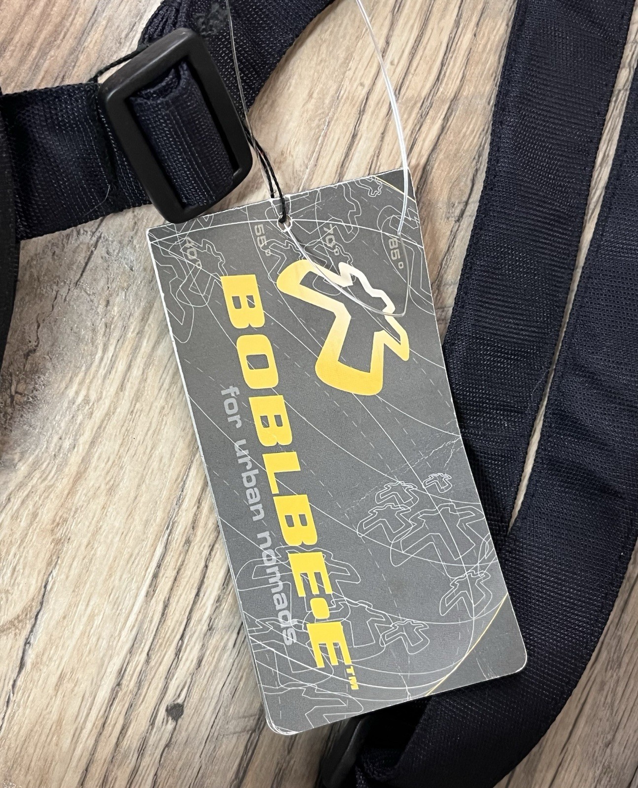 BOBLBEE Zipp Neo Crossbody Pack Gray Hard-Shell Durable Hiking Camera Motorcycle