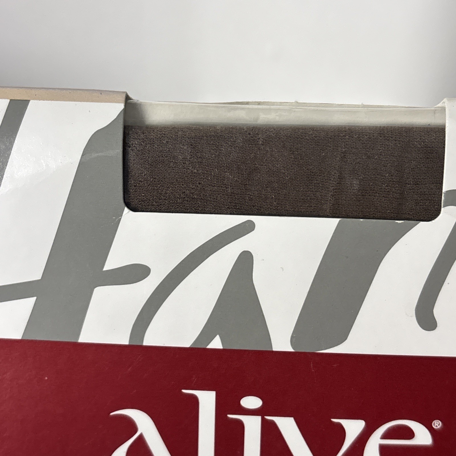 Hanes 810 Alive Full Support Control Top Pantyhose town taupe size B