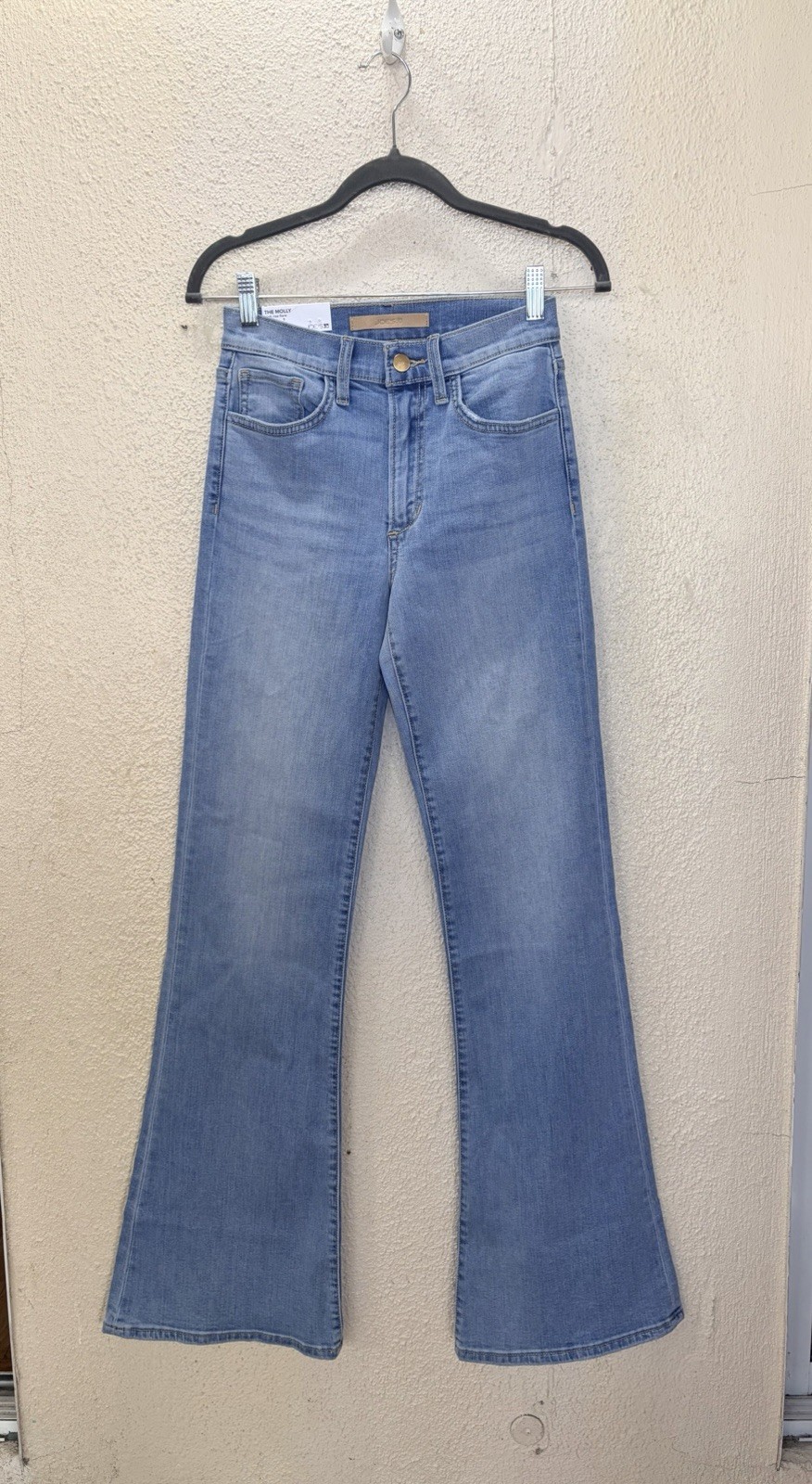 Joe’s Jeans The Molly High Rise Flare Jeans Size 24 NWT Light Wash