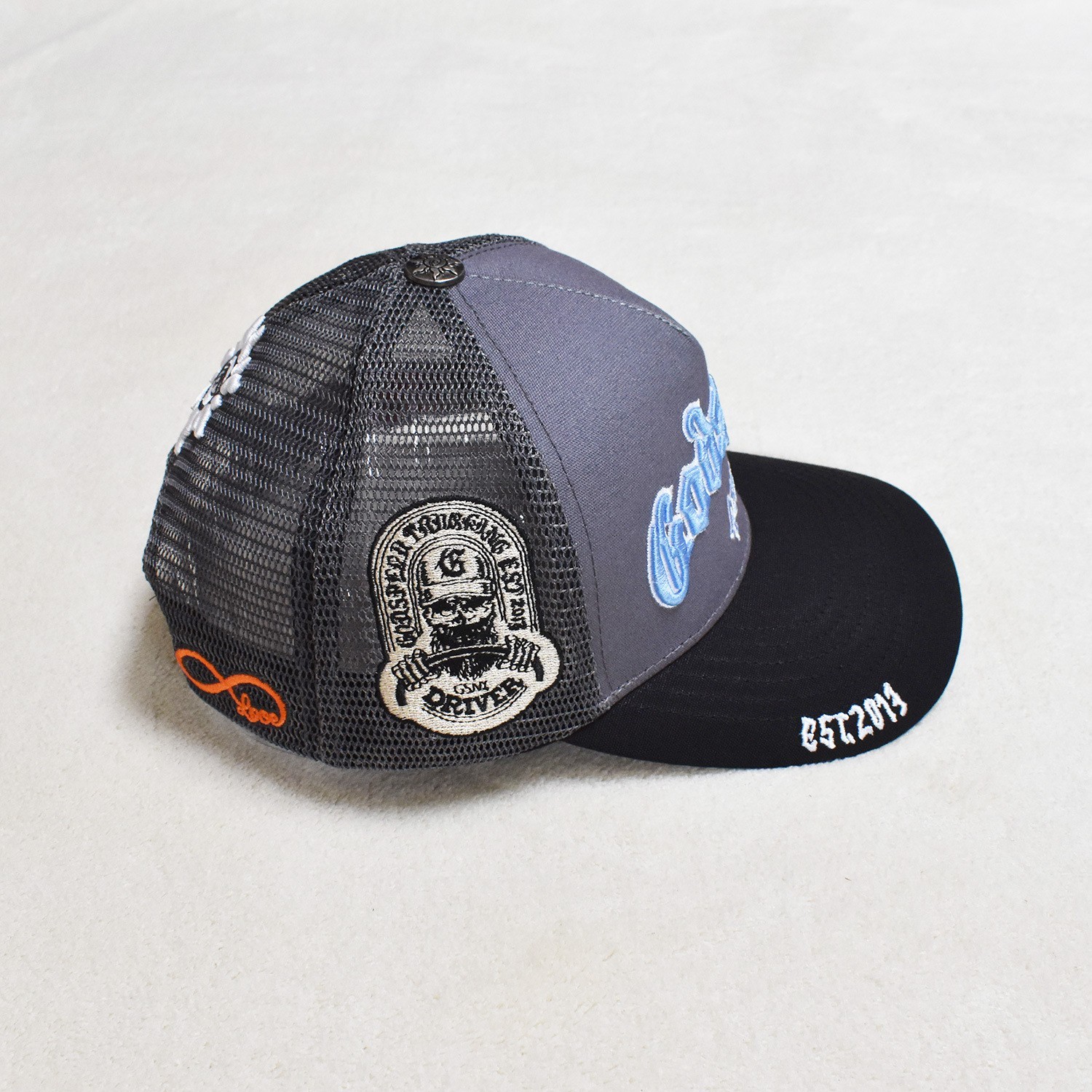 Godspeed Trucker Cap – Retro Streetwear Mesh Snapback Hat for Men Fashionable
