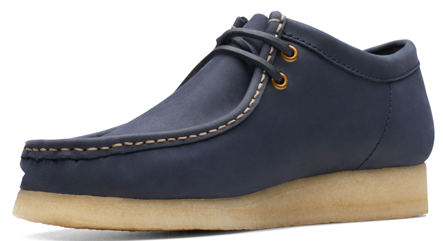 Clarks Wallabee – 26174515 – Navy Leather – Adults