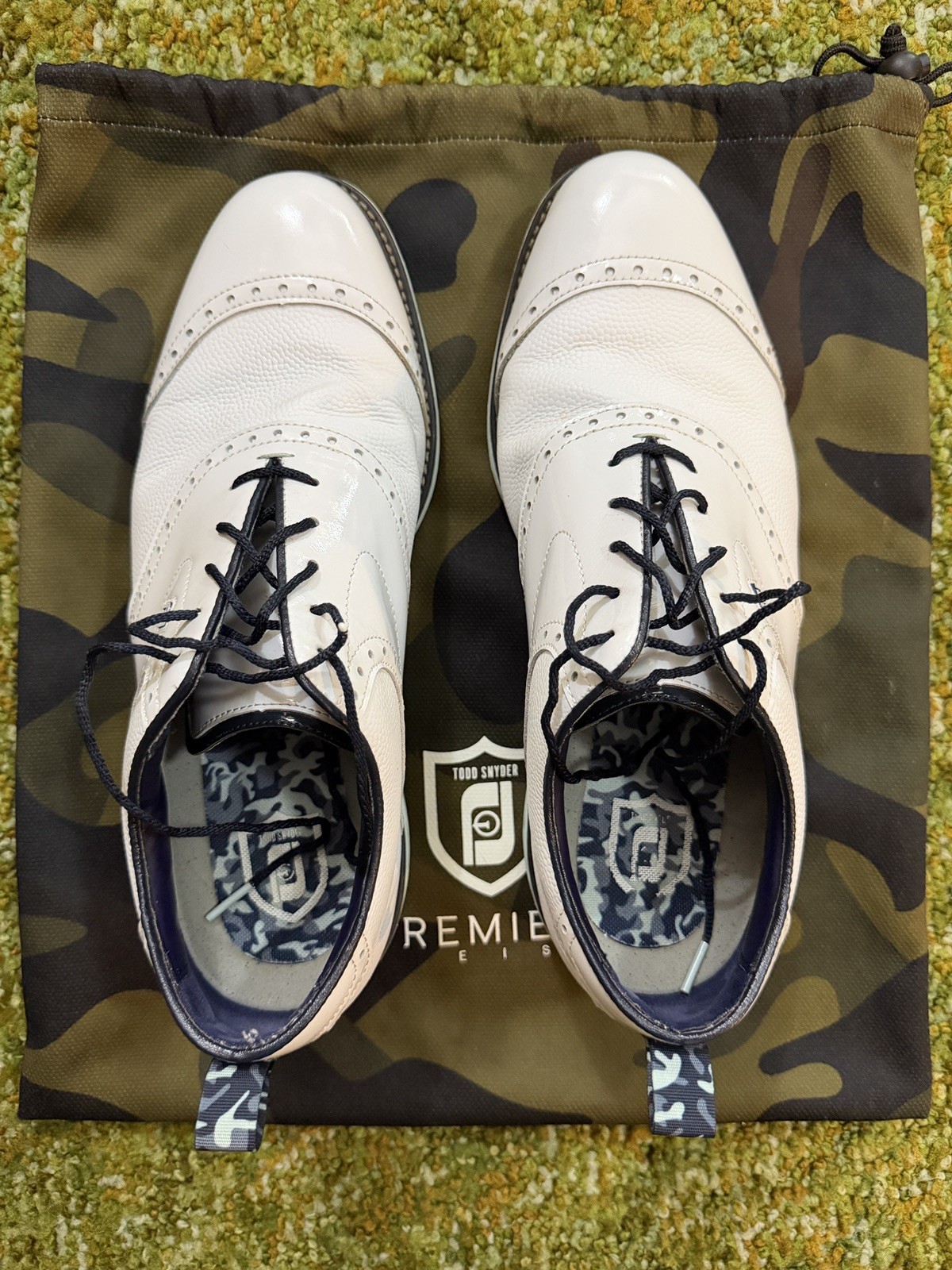 FootJoy x Todd Snyder Wilcox ⛳️US 11.5 W Mint Julep