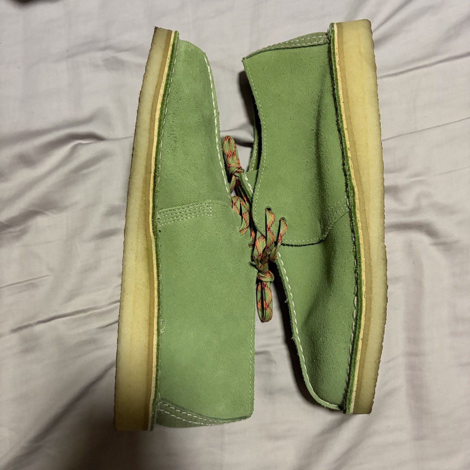 Clarks Desert Trek Green Apple Size 10 Men