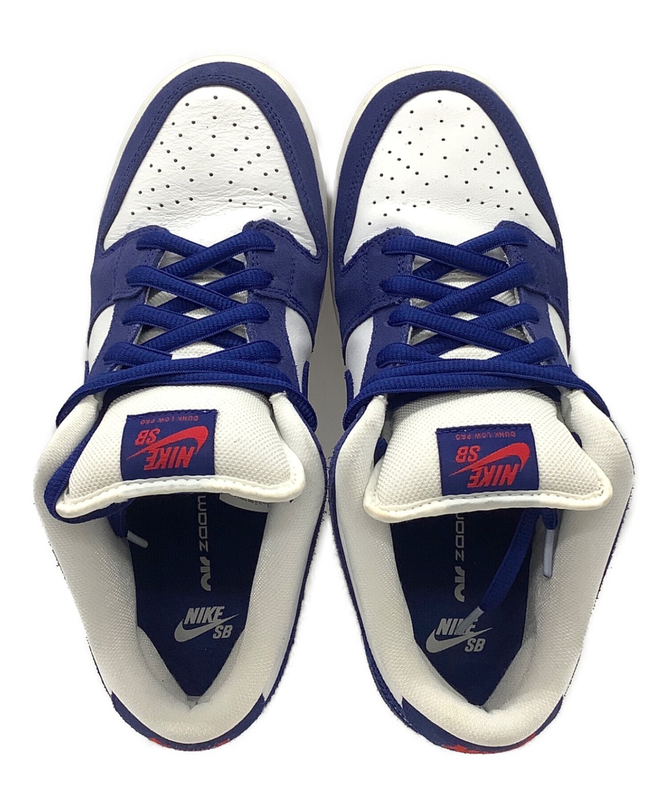 Nike Skateboarding Dunk Low Premium Los Angeles Dodgers Sneakers BFp26