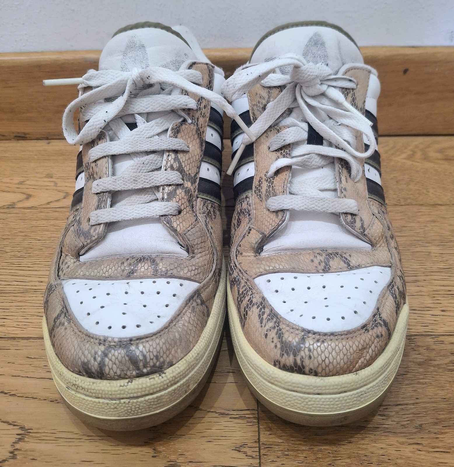 Rare Vintage Adidas Original Model Fleetwood Snakeskin Years 2004 – Size 43 1/3