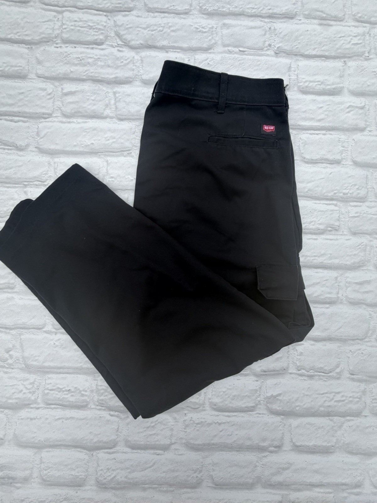Red Kap Cargo Pocket REDKAP PT88BK9 Work Black Pants 40X30