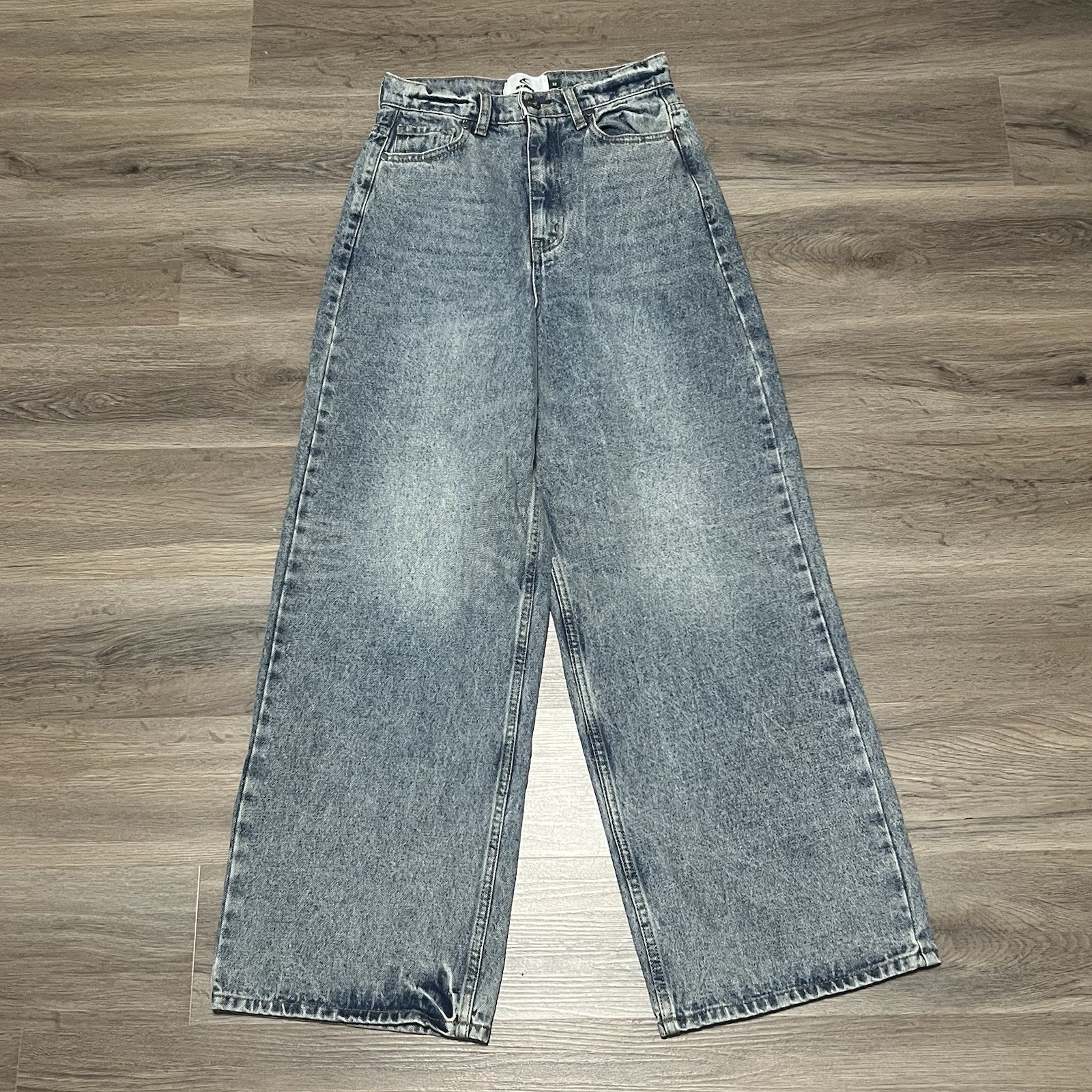 Scuffers Jumbo Blue Jeans Unisex EU 32 Oversize Baggy Streetwear Worldwide Star