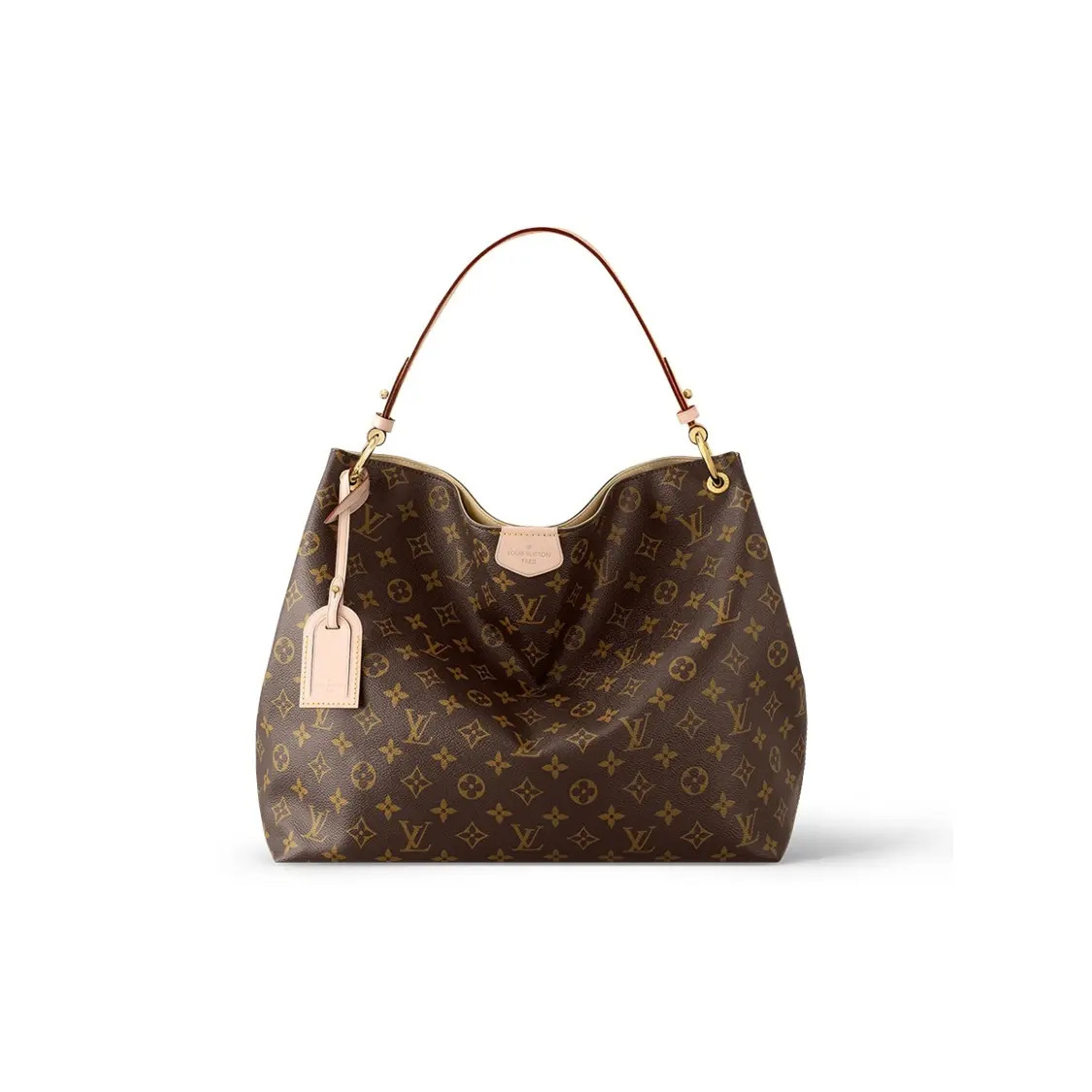 LOUIS VUITTON Gracefu Monogram Hobo Bag Tote Bag Handbag Women’s 16×5.5×13.7 in