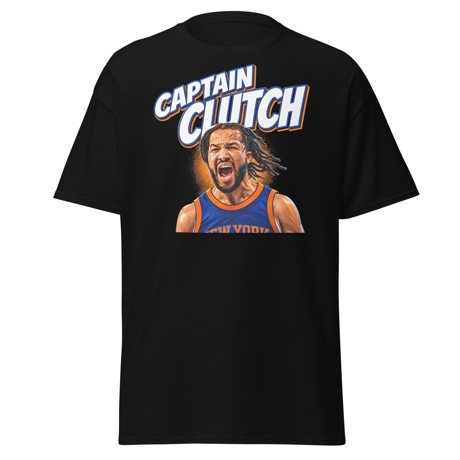 Brunson Shirt Captain Clutch New York Basketball Tee Playoffs Gear