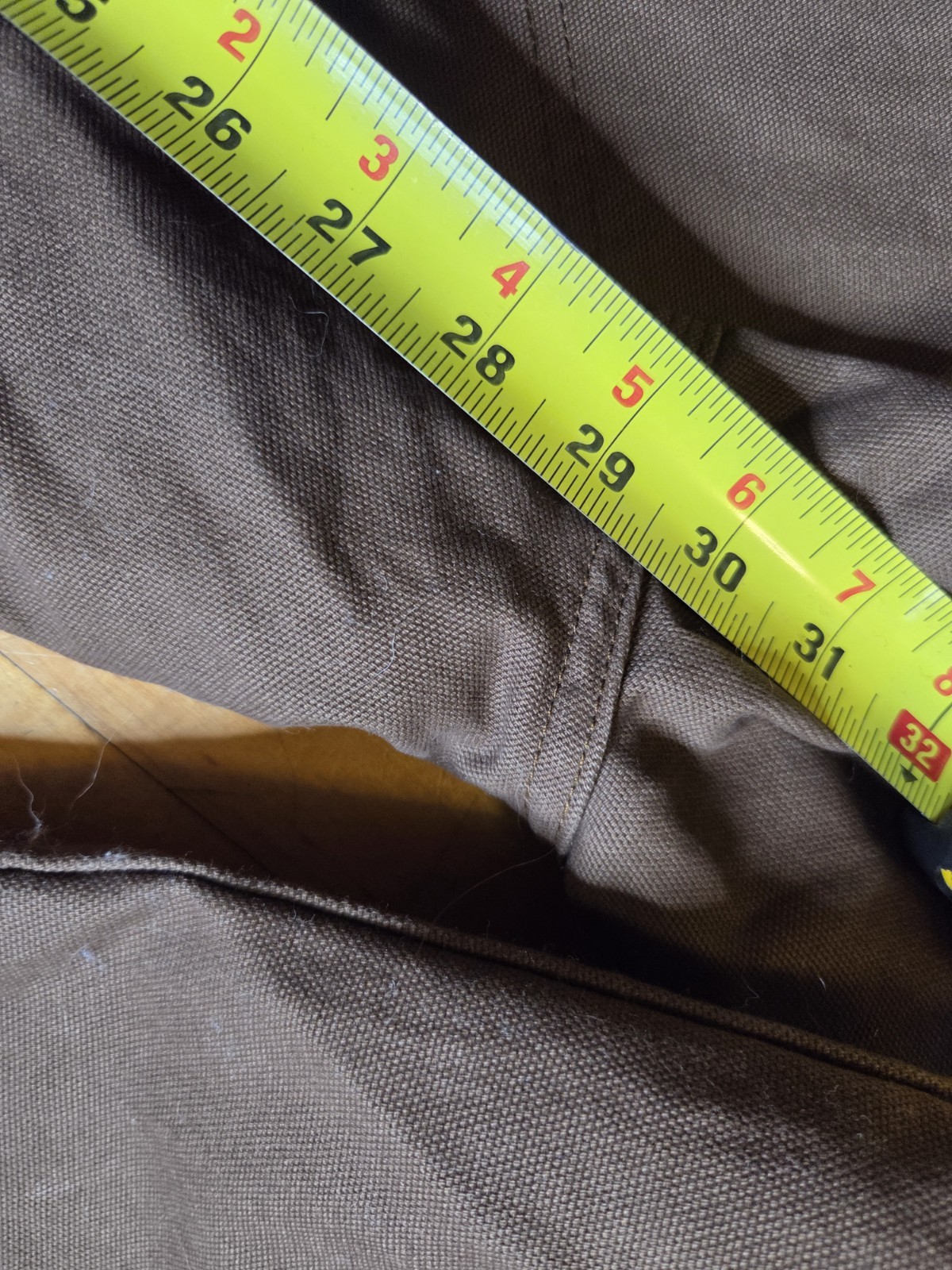 Dickies Brown Work Pants 34×30 Cotton Utility Pockets DU336RTB Brown