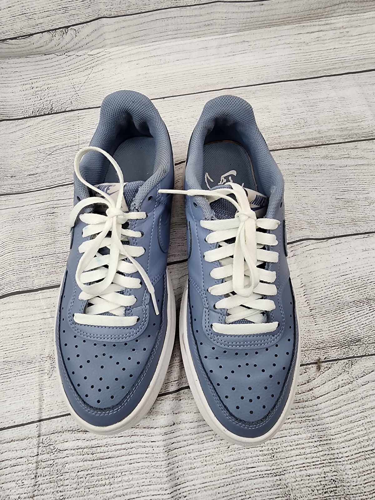 Nike Court Vision Alta / Ashen Slate Blue DM0113-400 Women’s Size 9
