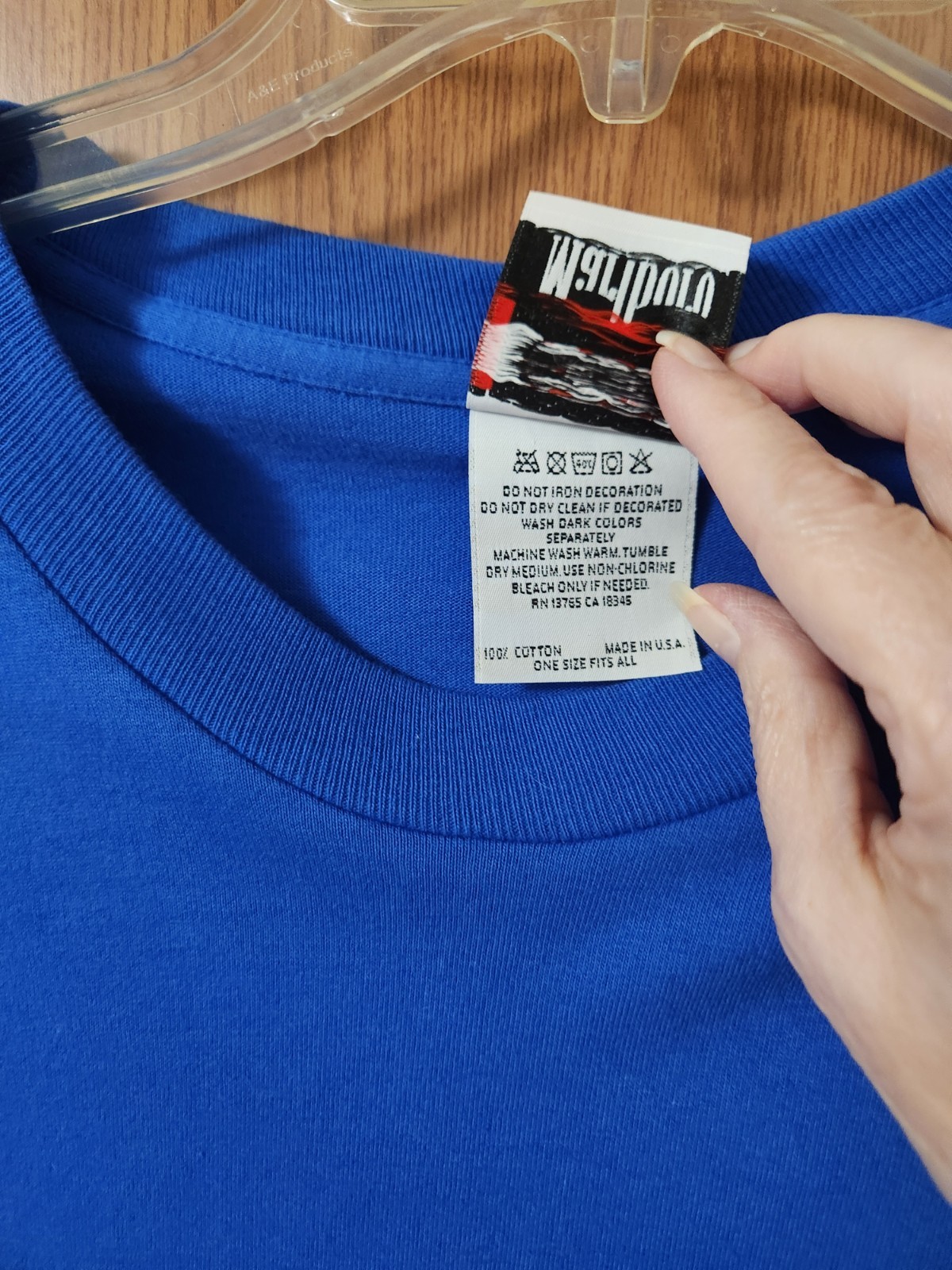 Vintage Blue Marlboro Unlimited Tshirt, Size XL. Never Worn, On Back Lone Wolf