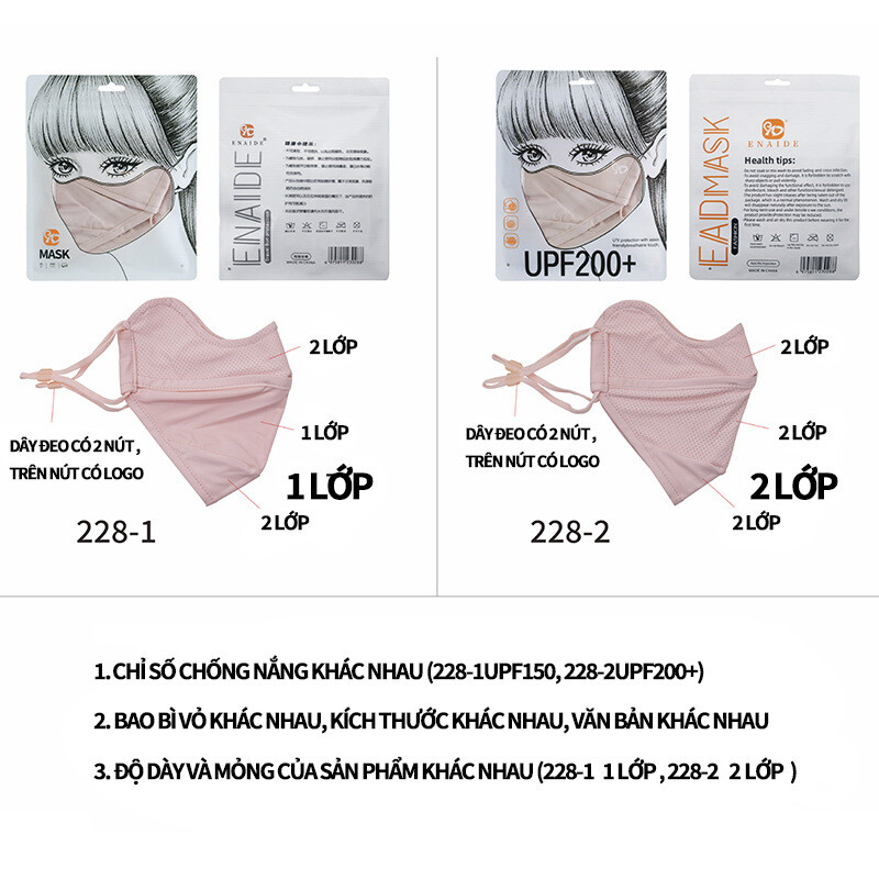 Summer UV Face Cover Mask UPF50+ Nylon Breathable Sun Mask with Eye Protection