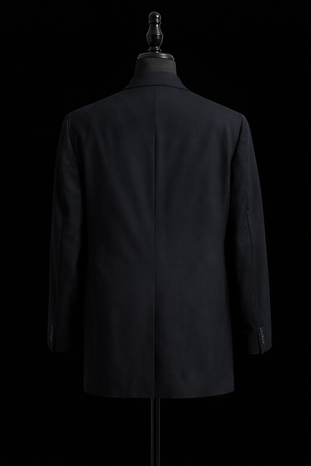 Deansgate Men’s 48R Black Wool Sport Coat Blazer 2 Button Classic Tailored