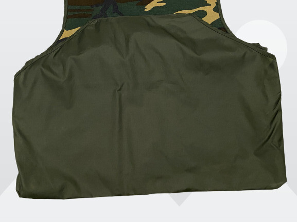 Vintage Duck Ray Men’s Camouflage Button-Up 100% Cotton Duck Hunting Vest Medium