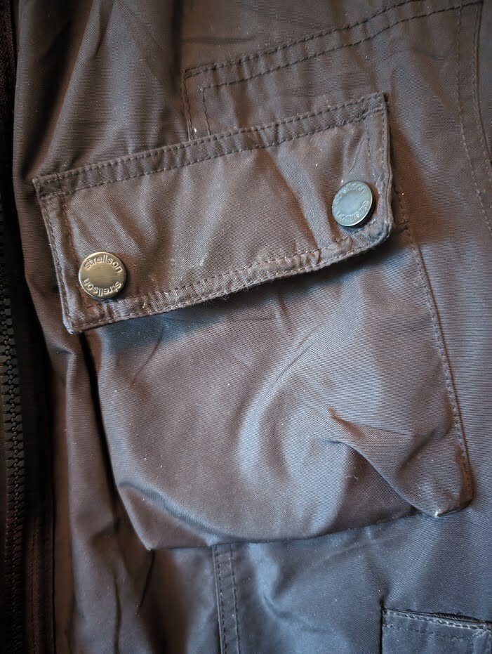 Strellson Nylon Blouson Ribbed Bomber Size Medium