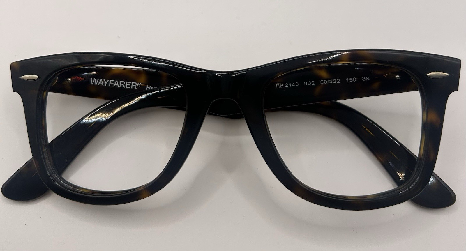 Ray-Ban RB2140 902 Wayfarer Tortoise Brown 50[]22 150 Case & Cloth
