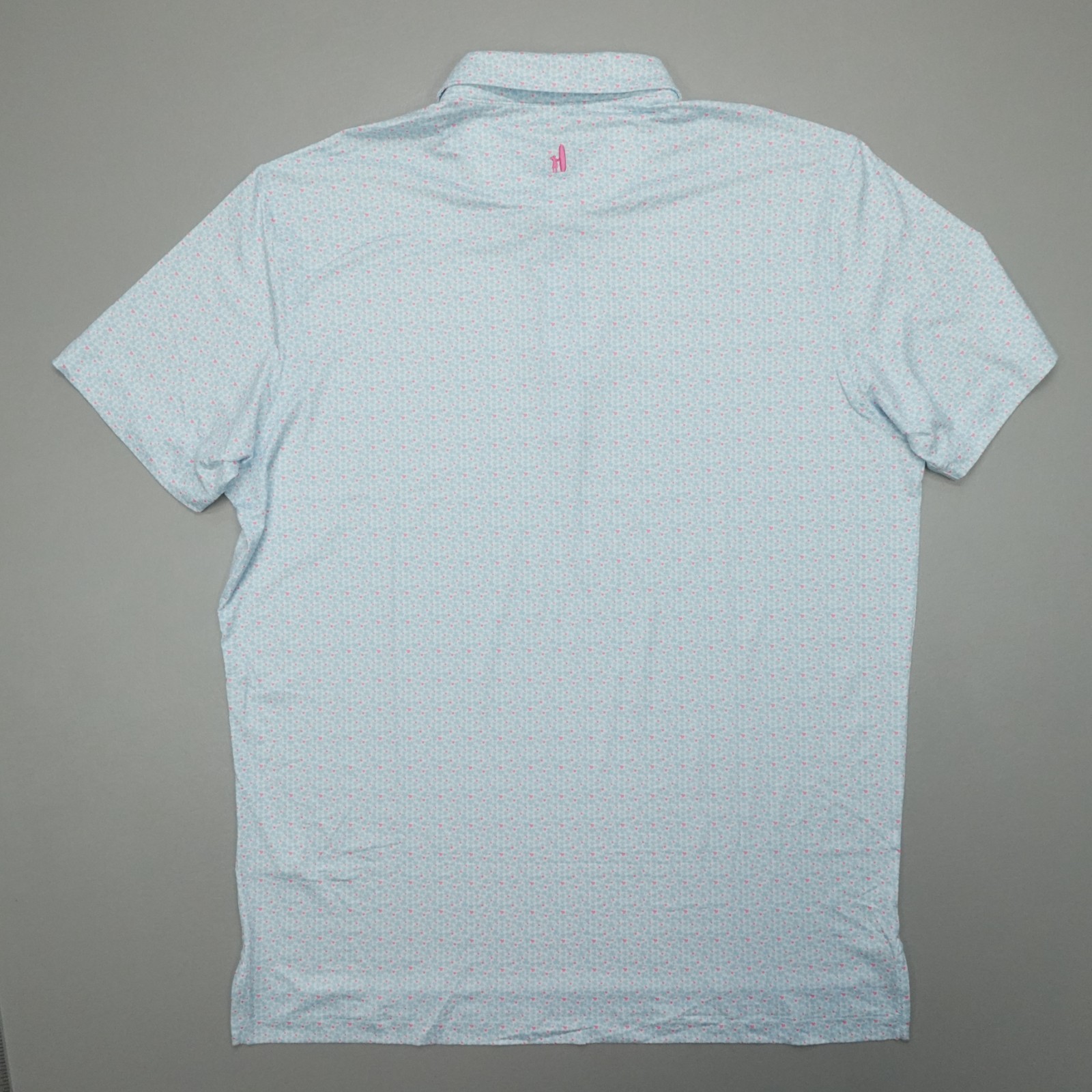 Johnnie-O Men’s Kona Four Leaf Clover Featherweight Golf Polo NWT $110