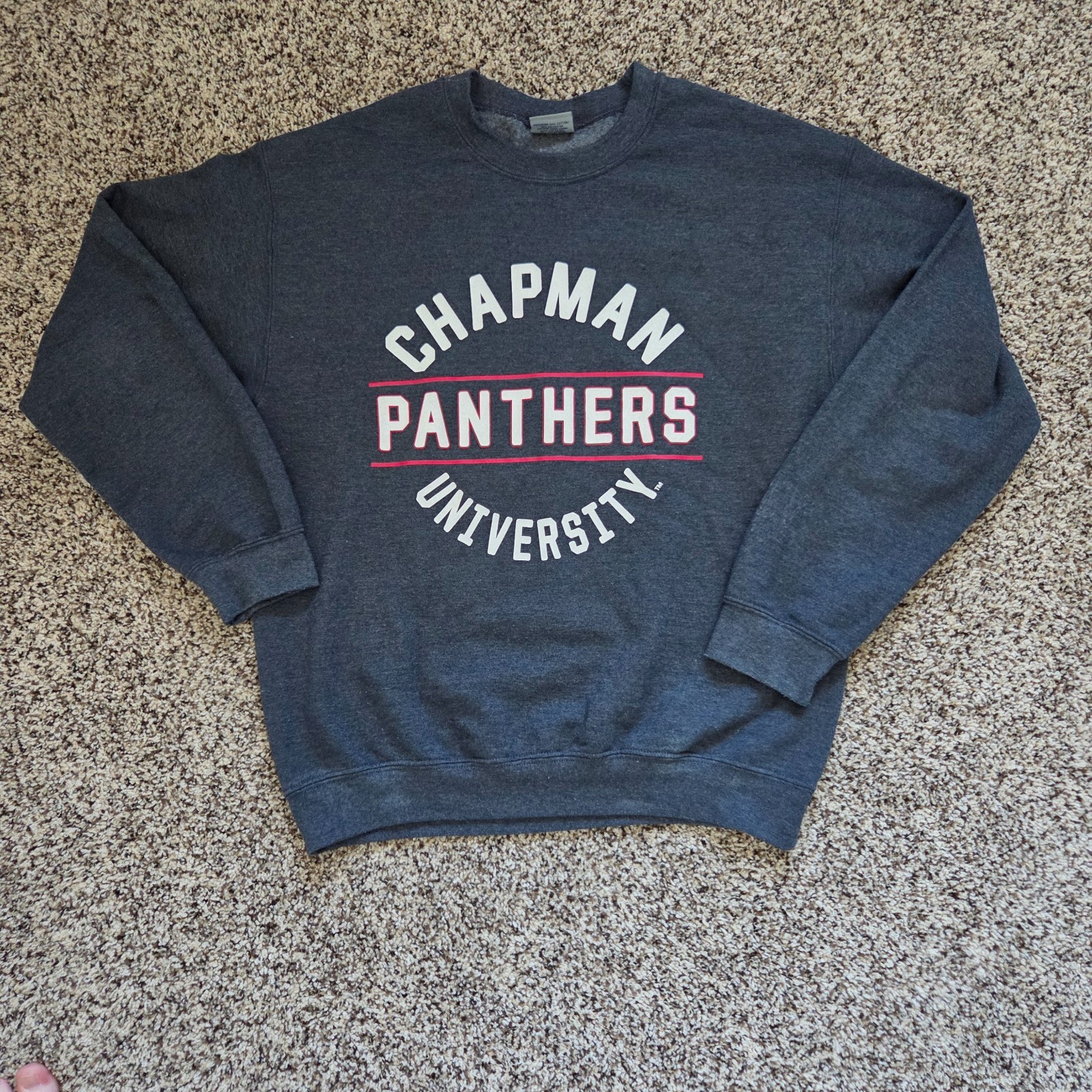 MV Sport Chapman University Panthers Sweatshirt Mens M Gray USA College