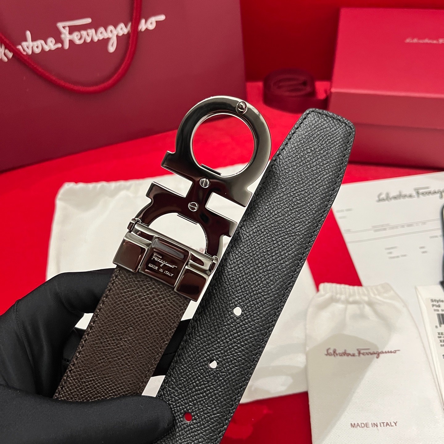 Authentic Ferragamo belt