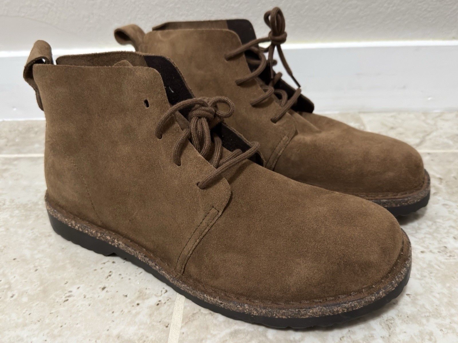 Birkenstock Uppsala Men’s Mid boots In Dark Tea Color, Regular/Wide Fit (Sz 45).
