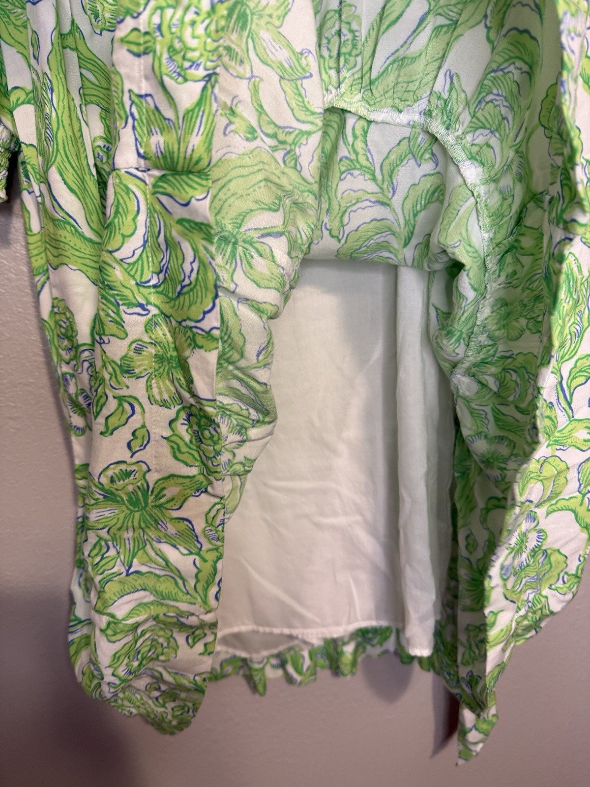 New Lilly Pulitzer Renelle Dress Resort White Daffodil Hill Size 0 Green NWT