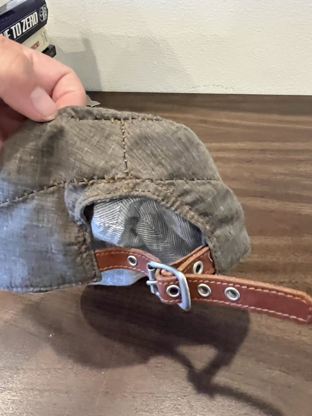 Pistil Gray/Brown/Green Newsboy Hat O/S Adjustable Dark Academia