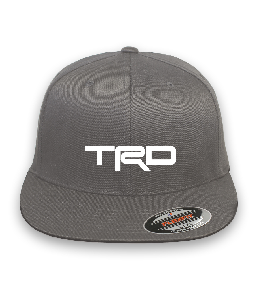TRD TOYOTA RACING CURVED or FLAT BILL FLEXFIT HAT ***FREE SHIPPING in BOX***