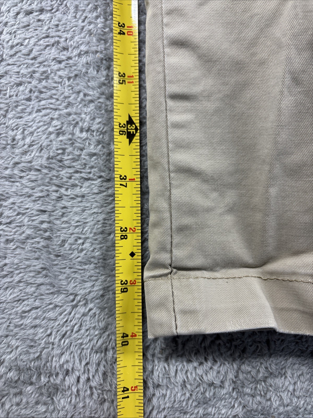 American Eagle Flex Khaki Chino Pants Men’s Size 40×30 Straight Fit Tan Beige