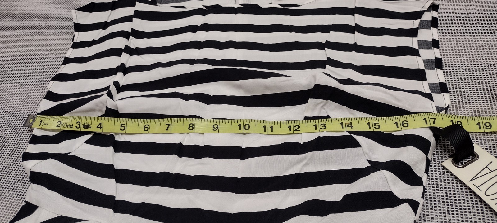 BB Dakota Black & White Stripes Dress Striped Emo Euro 30 USA 8 Waist 28 inches
