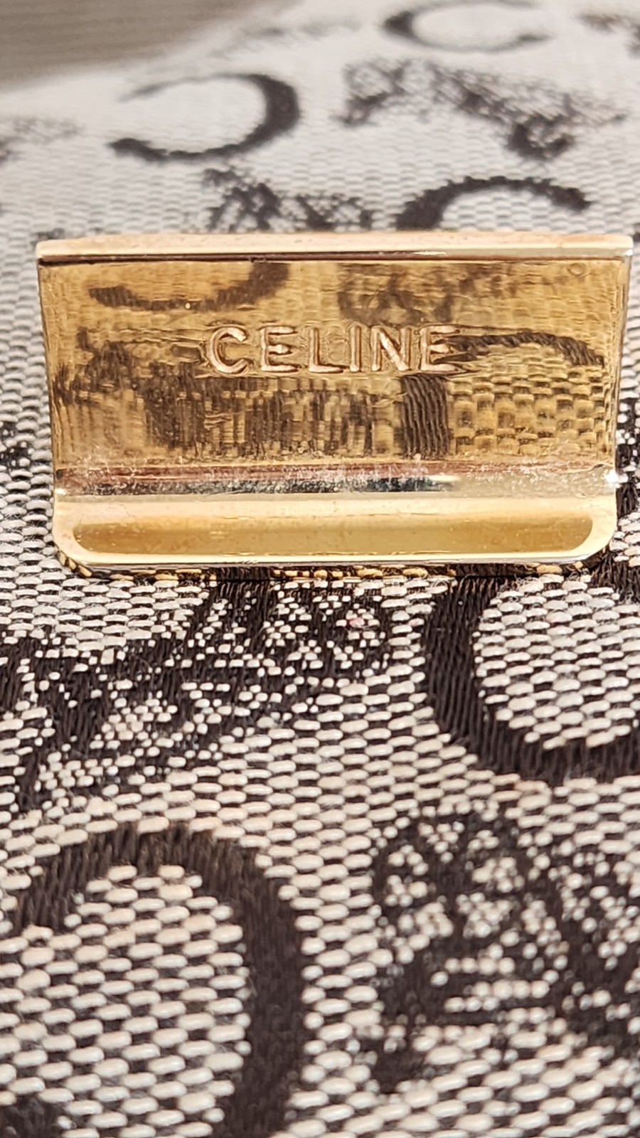 [eBay Live] Celine C Macadam Clutch