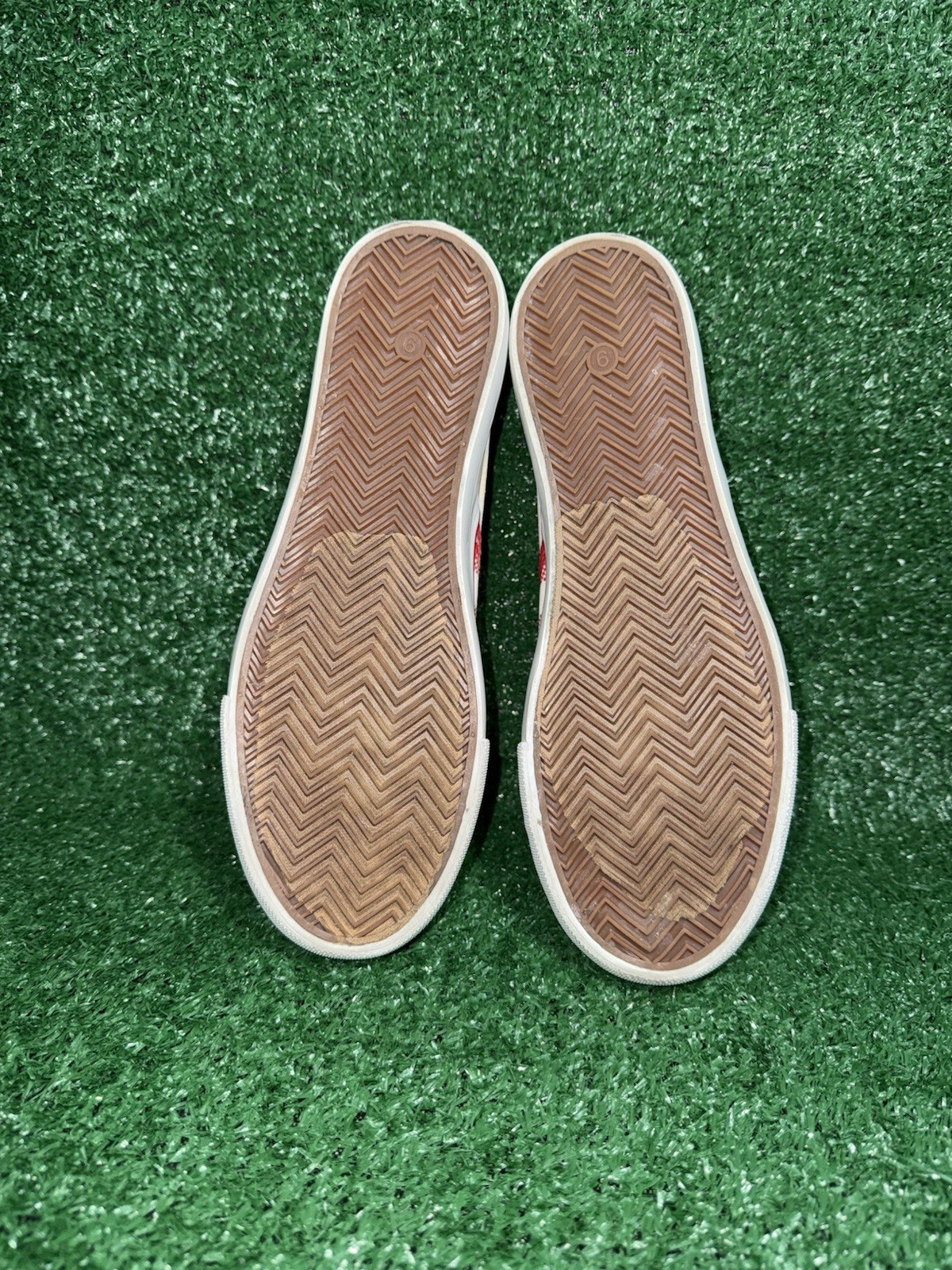 Vintage MUDD Y2K Checkerboard Low Top Slip On POPPY Vans Style Shoe Women Size 9