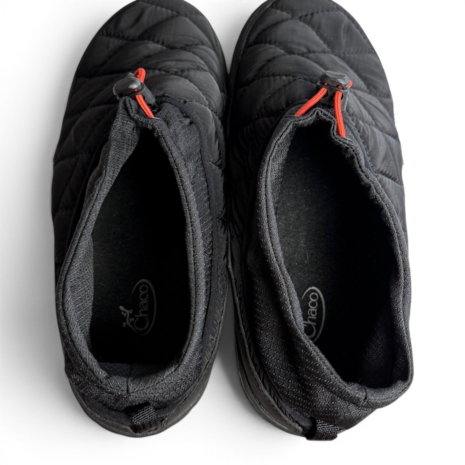 Chaco Ramble Puff Cinch Shoe Women 9.5 Black Gorpcore Quilted JCH108896 Slippers