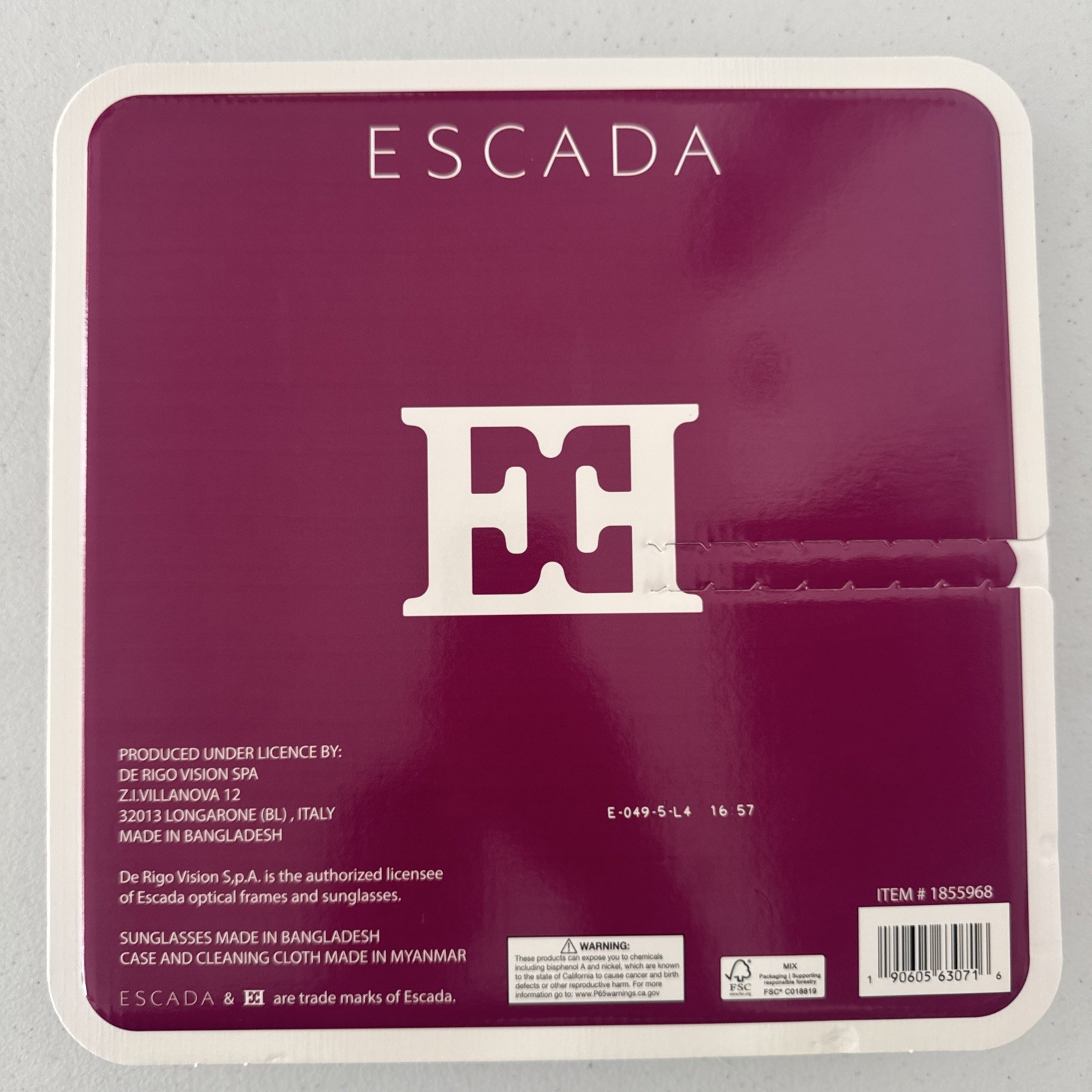 ESCADA Designer Women Sunglasses with Case- 100% UV Protection- LIMITED