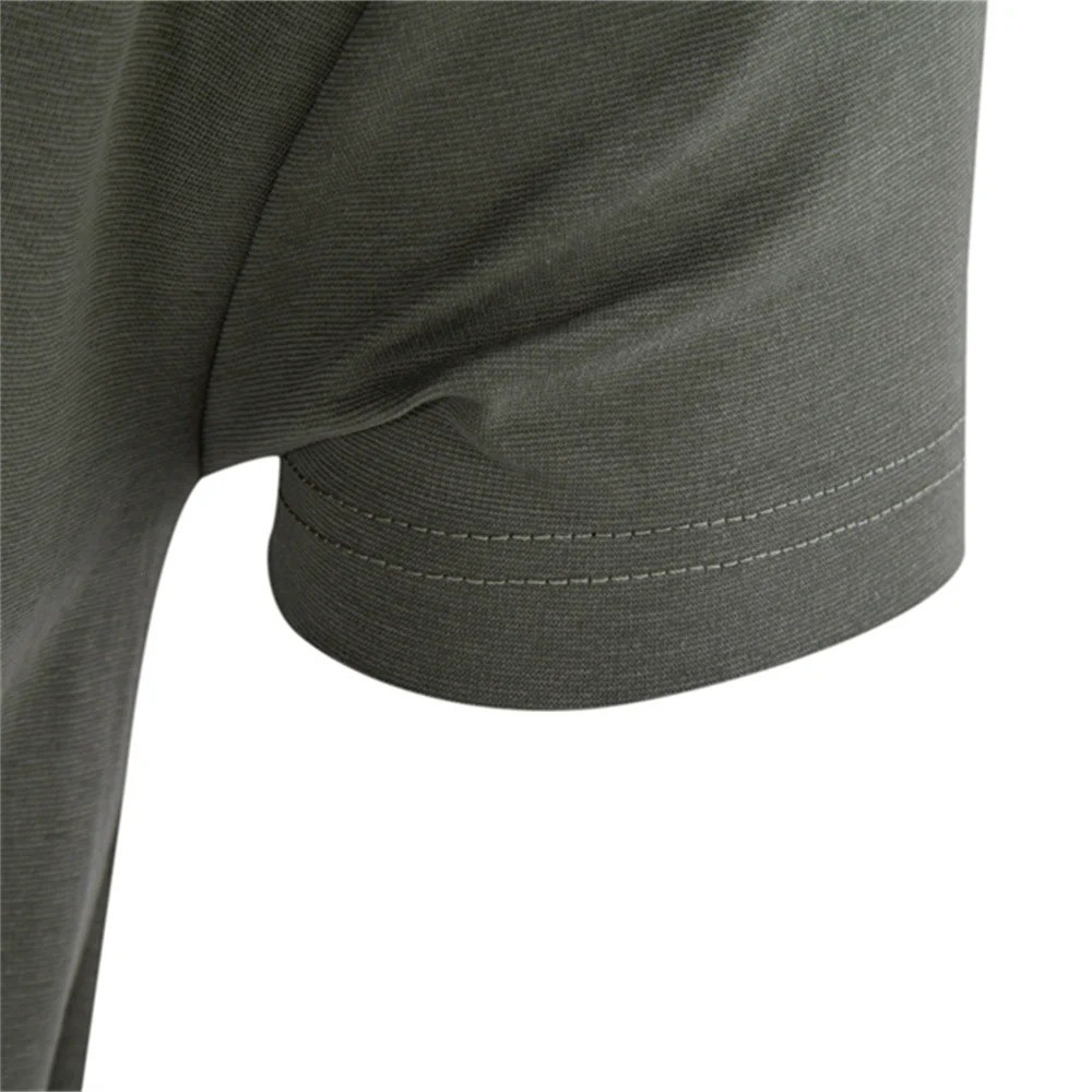 AIOPESON Men’s Cotton O-Neck Soft Touch Comfortable Tee Solid Color 8 Colors Bre