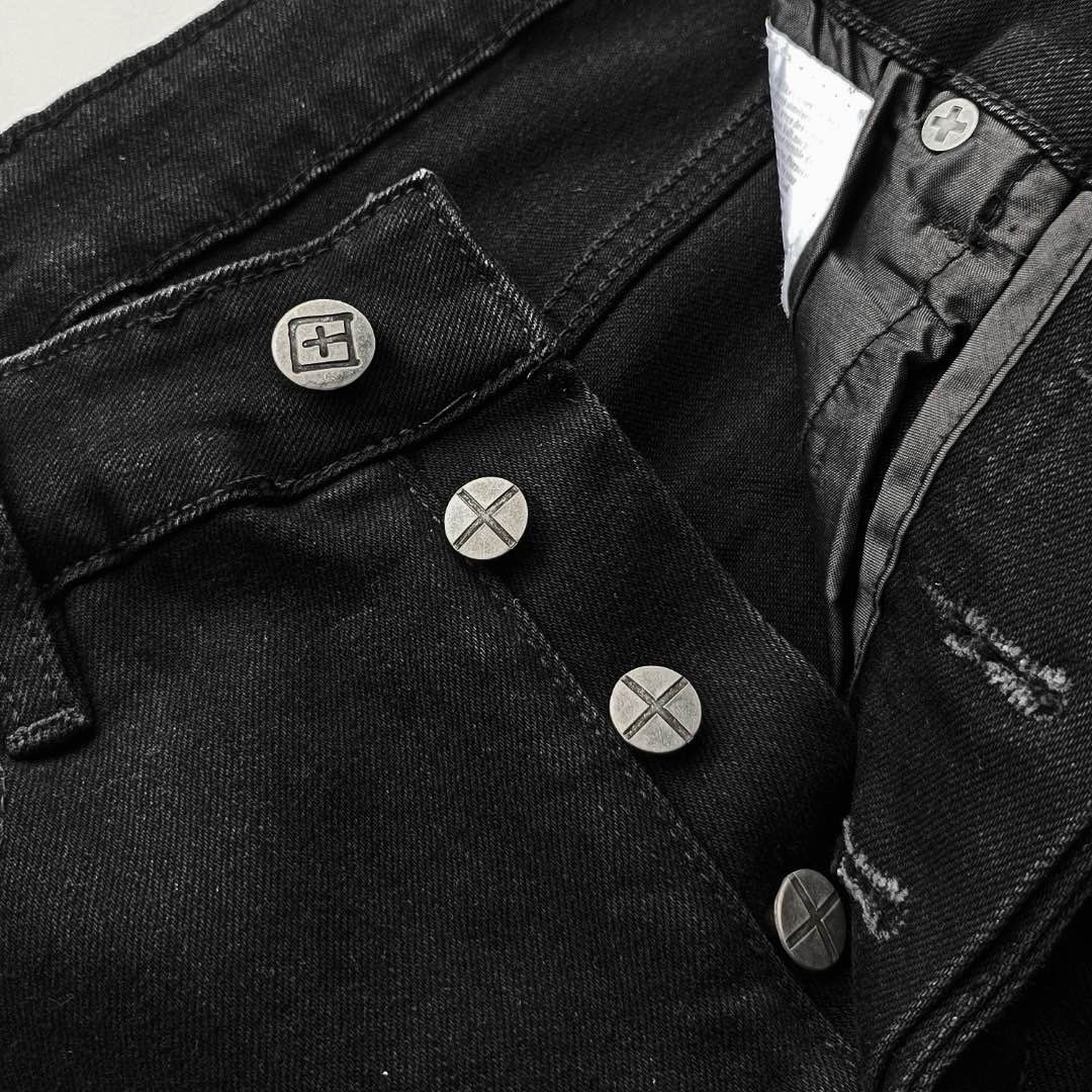 KSUBI Men’s Grey Printing Pants High Street Fashion Jeans size 32 KJ07