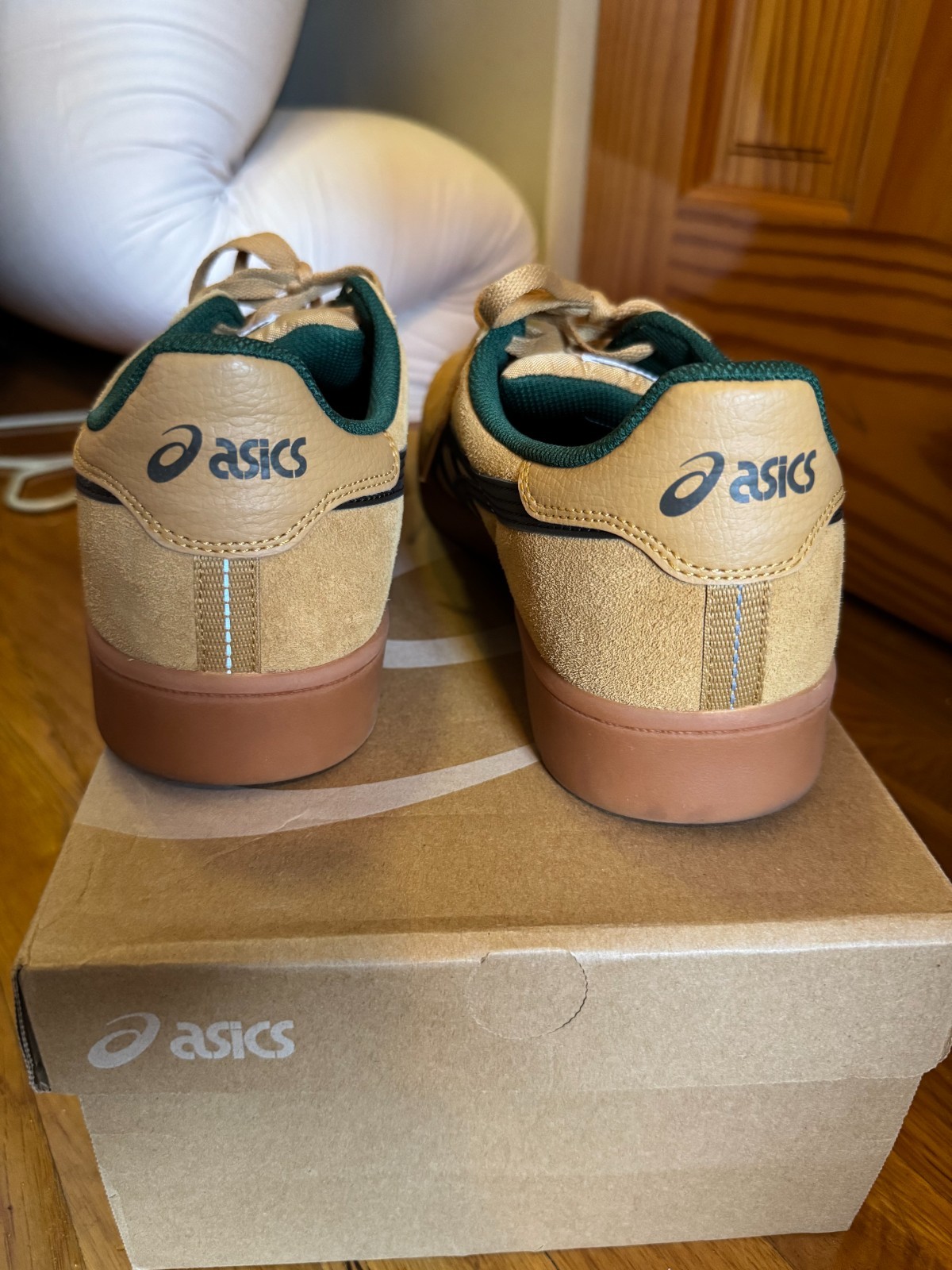Asics Japan Pro S – Skateboarding – Size 12 – Brown Coffee Woodthrush