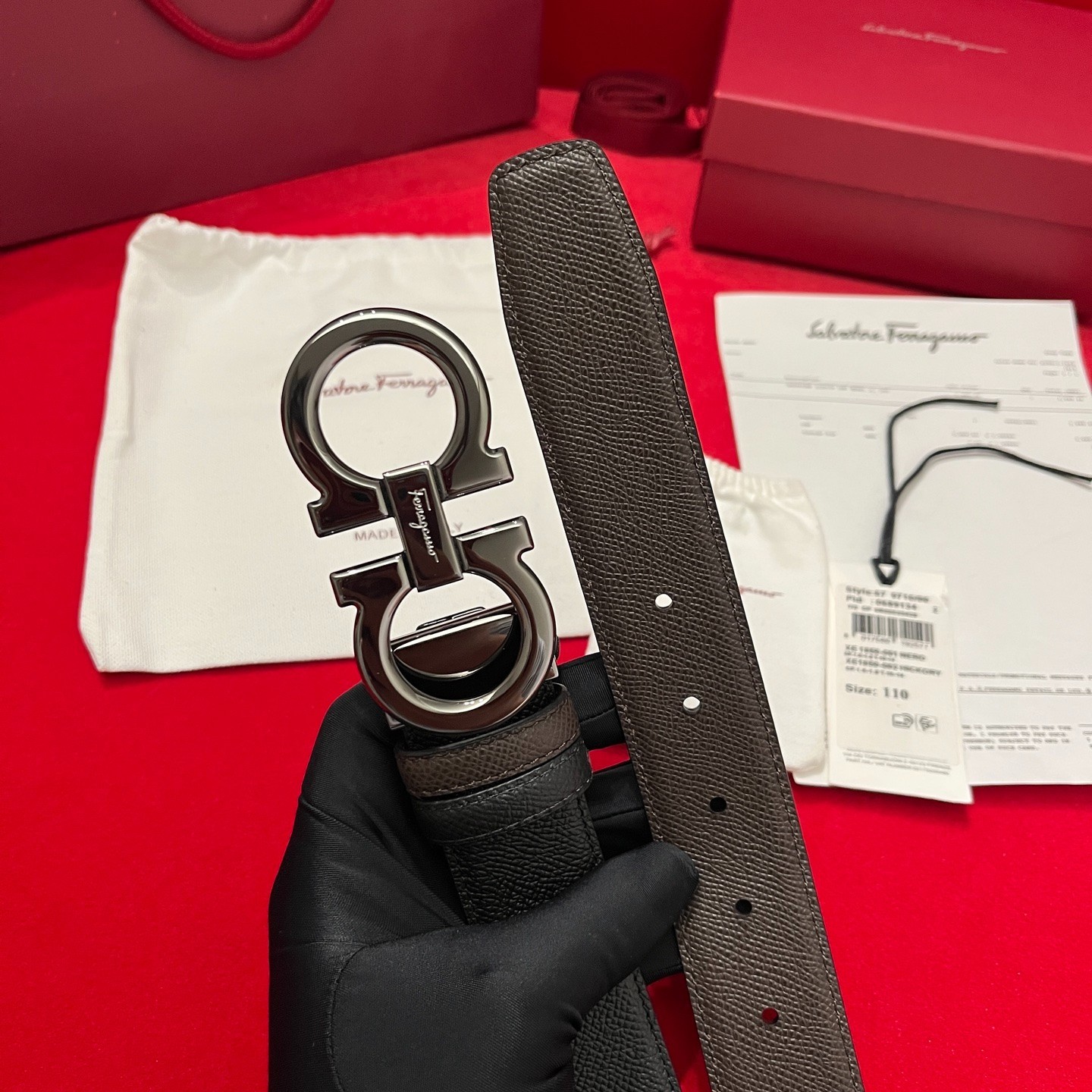 Authentic Ferragamo belt