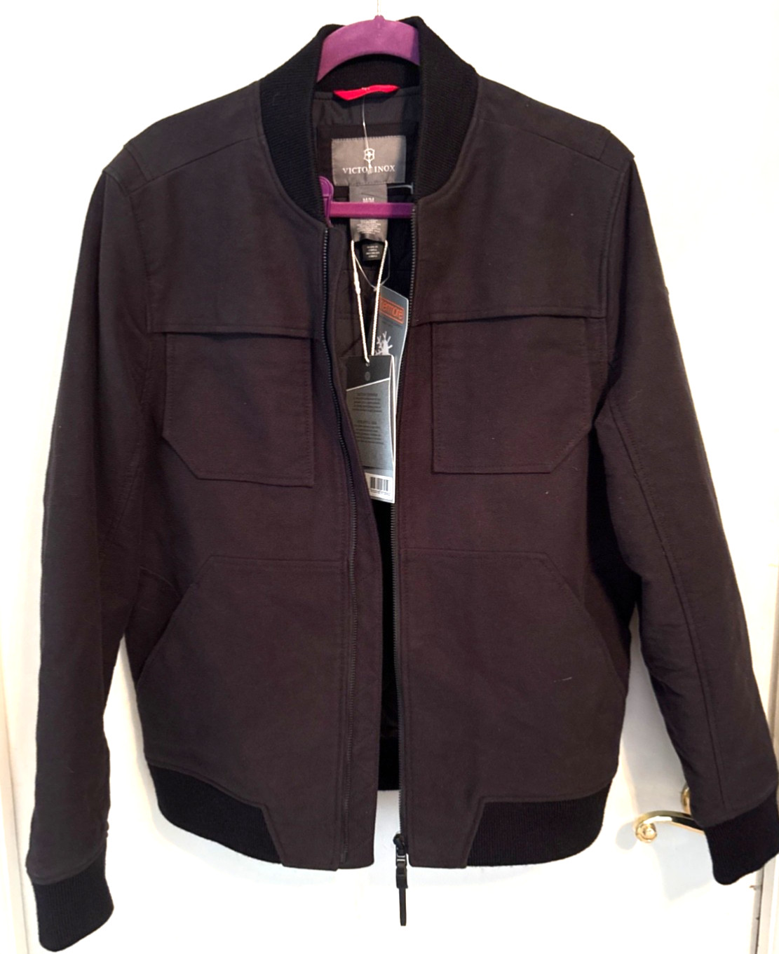 Victorinox Elevation Bomber Jacket with Thermore Ecodown Insulation Size M