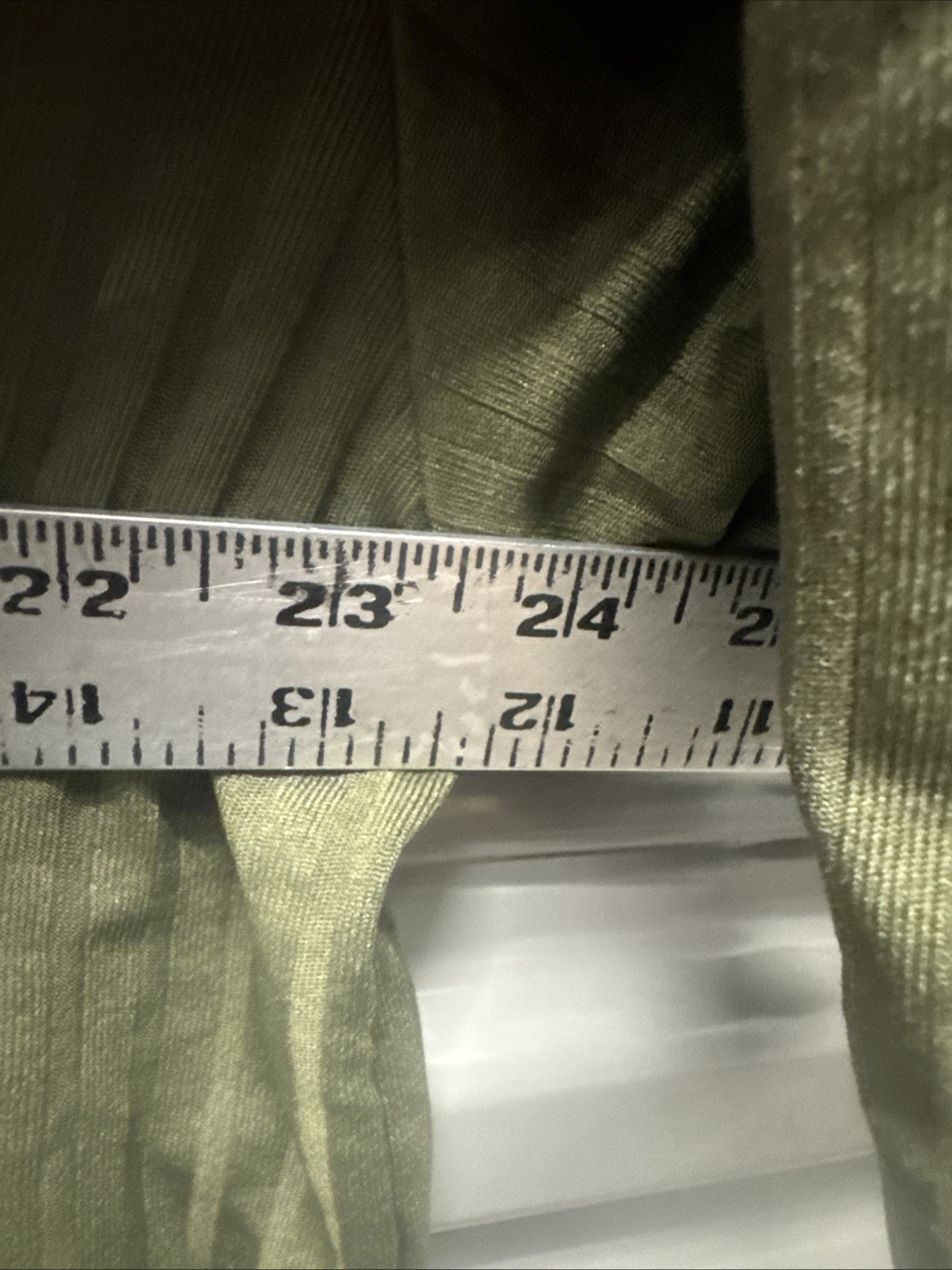 Vintage BC Ethic Three Star Knits Olive Green Knit Lounge Shirt Large *See Pics*